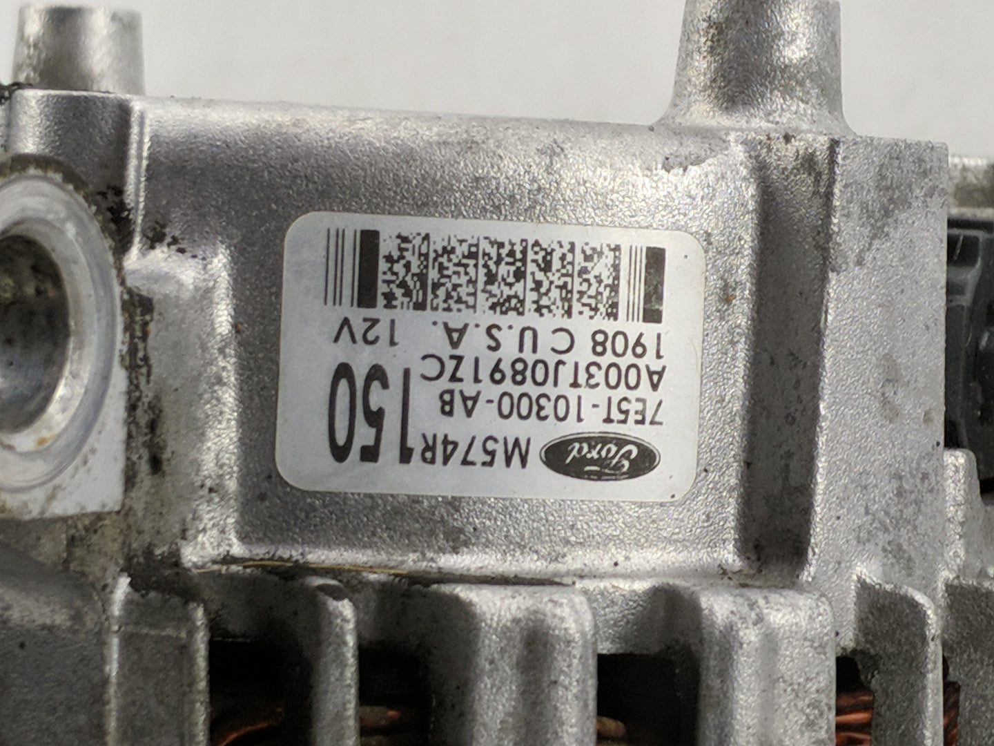 2006-2009 Ford Fusion Alternator Replacement Generator Charging Assembly Engine OEM P/N:7E5T-10300-AB Fits OEM Used Auto Par
