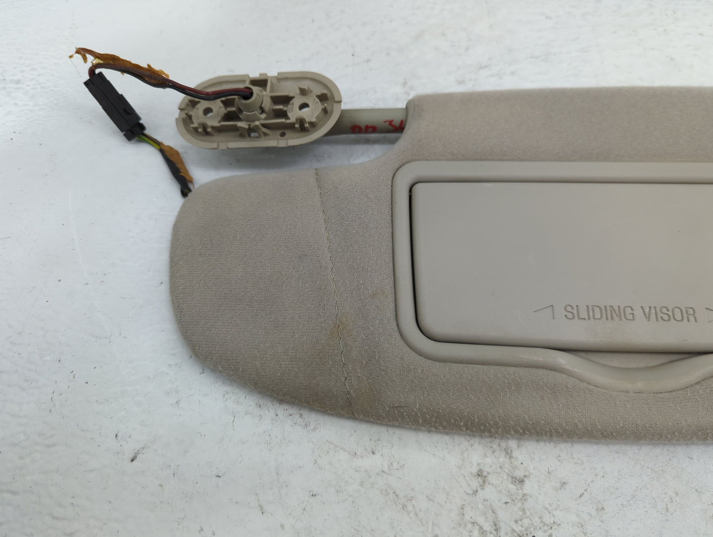 2006-2009 Ford Fusion Sun Visor Shade Replacement Driver Left Mirror Fits Fits 2006 2007 2008 2009 OEM Used Auto Parts - Oem