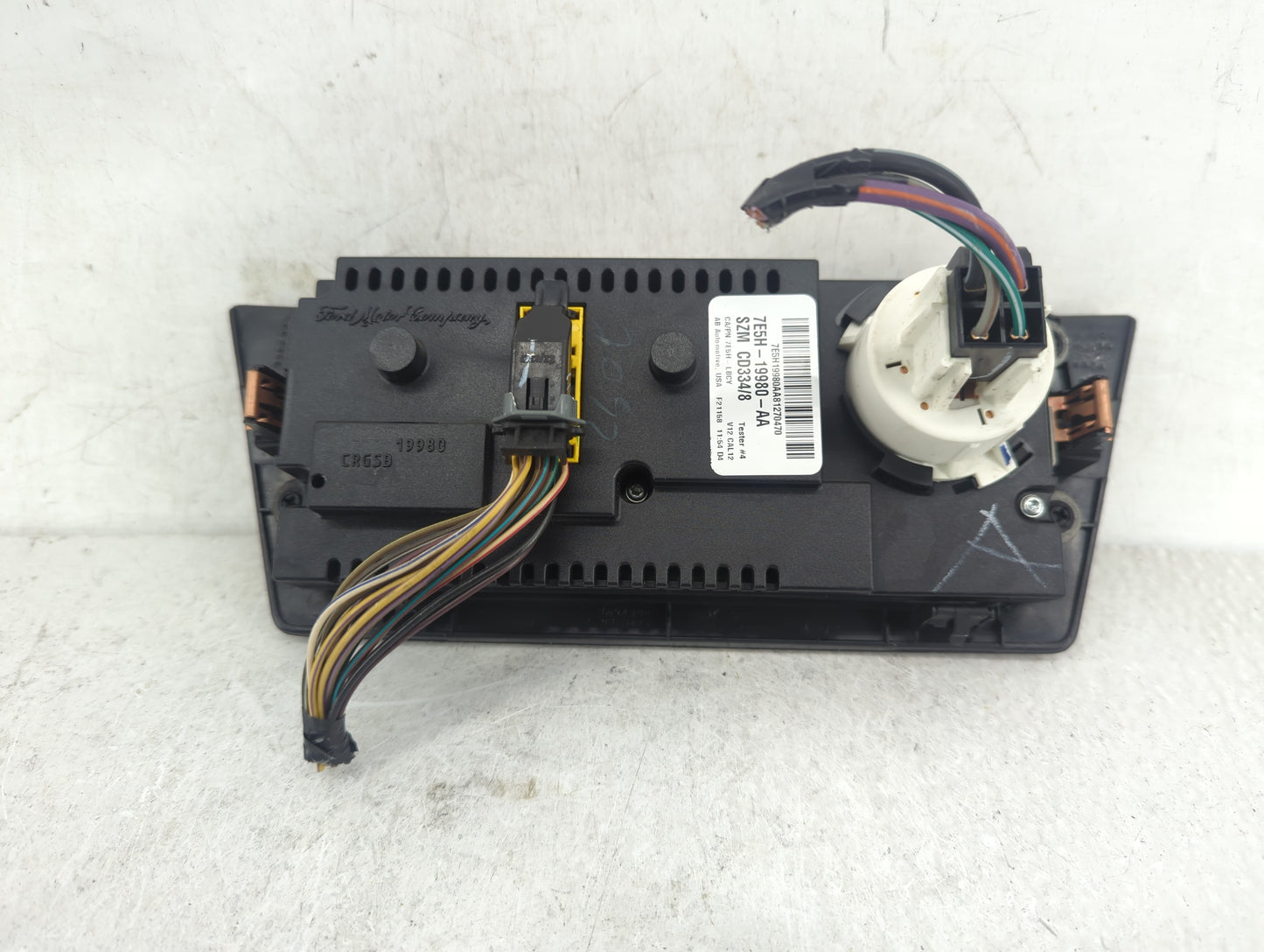 2006-2009 Ford Fusion Climate Control Module Temperature AC/Heater Replacement P/N:7E5H-19980-AA Fits Fits 2006 2007 2008 20