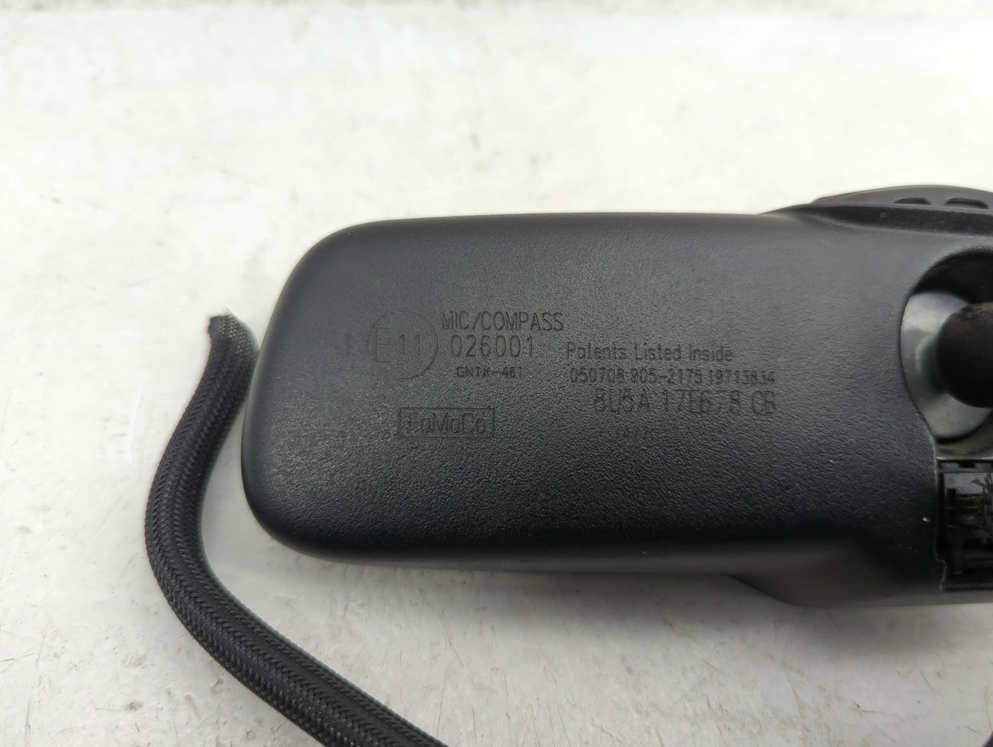 2008 Ford Fusion Interior Rear View Mirror Replacement OEM P/N:8U5A 17E678 CB Fits Fits 2009 OEM Used Auto Parts - Oemusedau