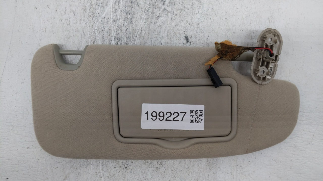 2006-2009 Ford Fusion Sun Visor Shade Replacement Passenger Right Mirror Fits Fits 2006 2007 2008 2009 OEM Used Auto Parts -