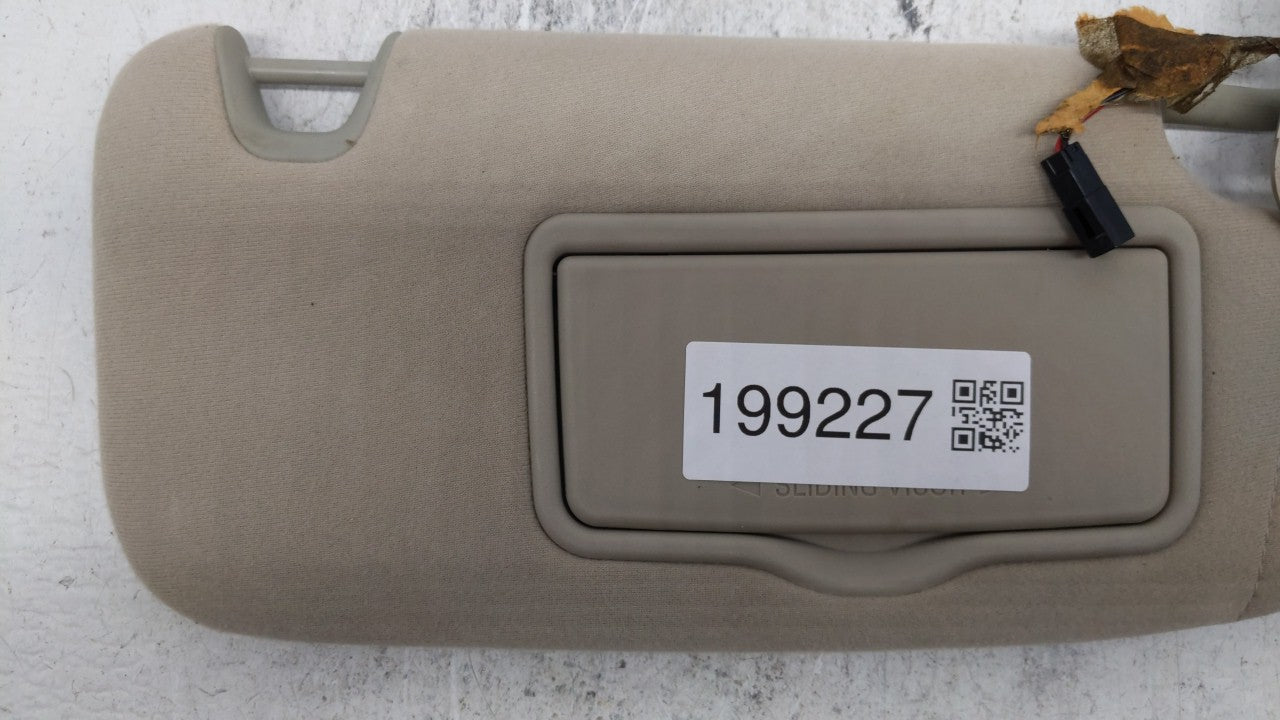 2006-2009 Ford Fusion Sun Visor Shade Replacement Passenger Right Mirror Fits Fits 2006 2007 2008 2009 OEM Used Auto Parts -