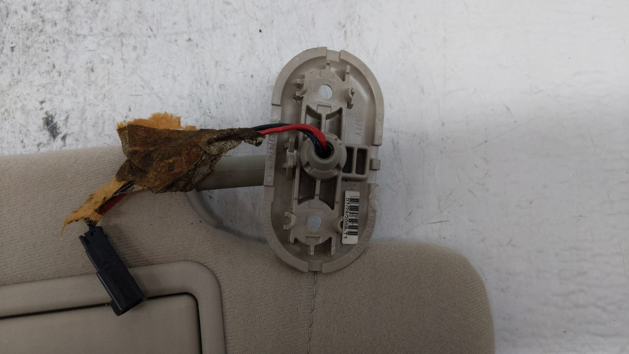 2006-2009 Ford Fusion Sun Visor Shade Replacement Passenger Right Mirror Fits Fits 2006 2007 2008 2009 OEM Used Auto Parts -