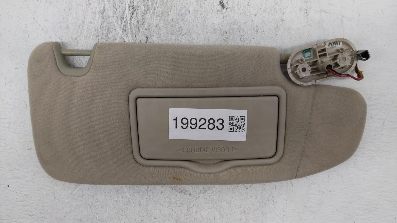2006-2009 Ford Fusion Sun Visor Shade Replacement Passenger Right Mirror Fits Fits 2006 2007 2008 2009 OEM Used Auto Parts -
