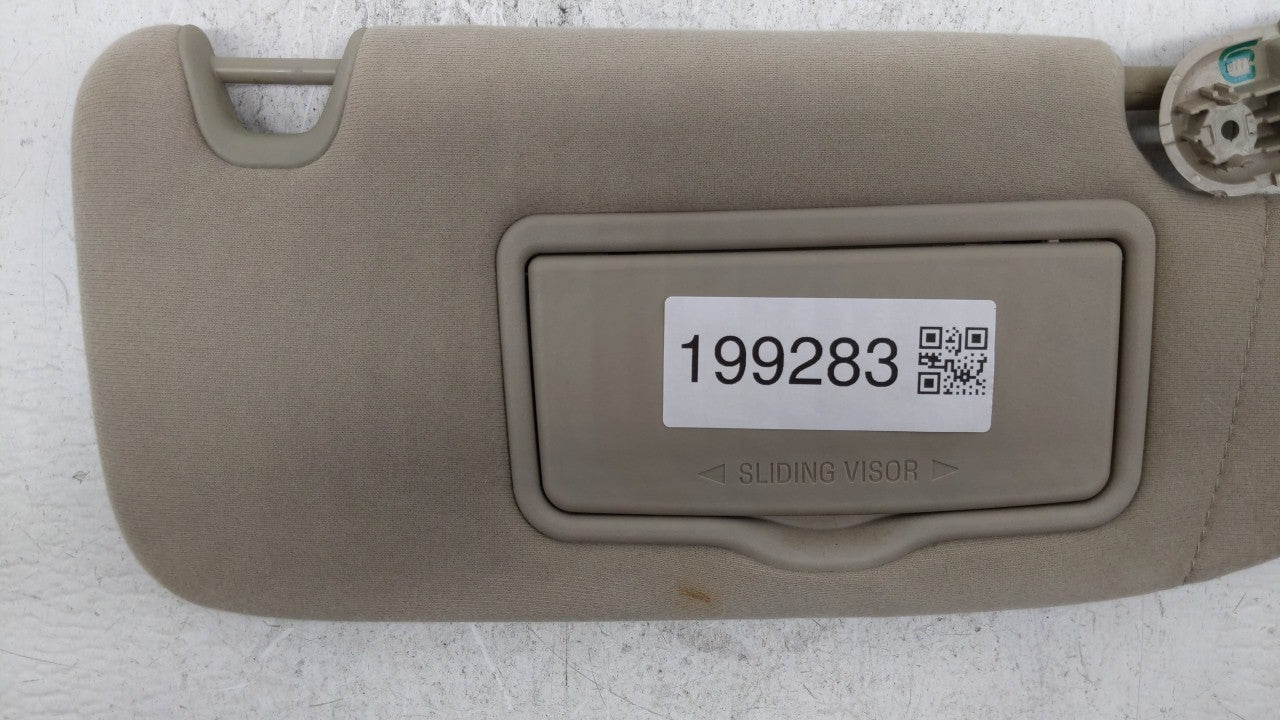 2006-2009 Ford Fusion Sun Visor Shade Replacement Passenger Right Mirror Fits Fits 2006 2007 2008 2009 OEM Used Auto Parts -