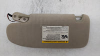 2006-2009 Ford Fusion Sun Visor Shade Replacement Passenger Right Mirror Fits Fits 2006 2007 2008 2009 OEM Used Auto Parts -