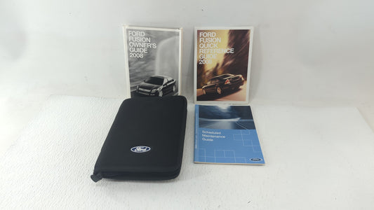 2008 Ford Fusion Owners Manual Book Guide OEM Used Auto Parts