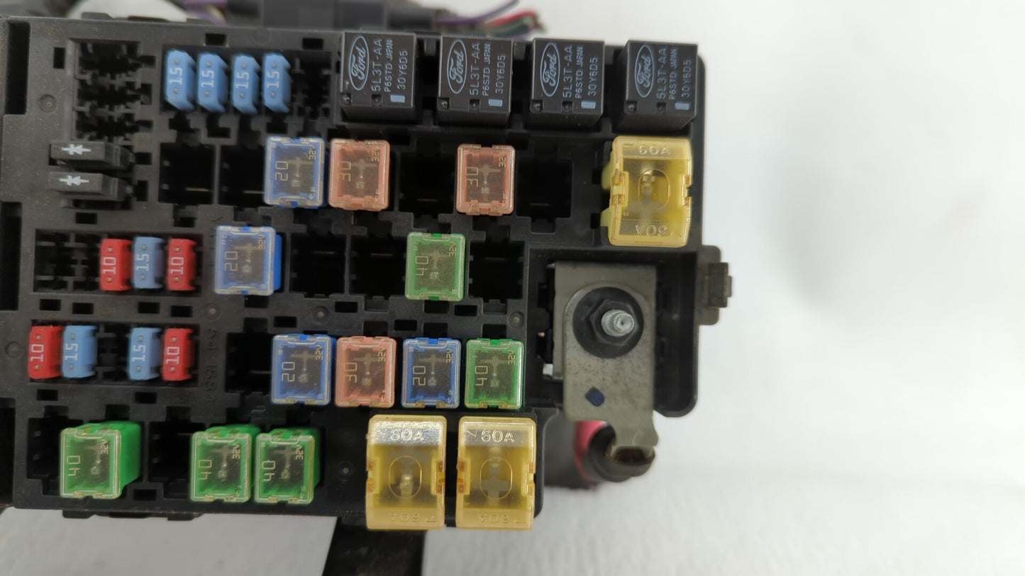 2006-2009 Ford Fusion Fusebox Fuse Box Panel Relay Module P/N:6E5T-14290-AF 6E5T-14A003-AB Fits Fits 2006 2007 2008 2009 OEM