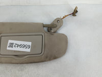2006-2009 Ford Fusion Sun Visor Shade Replacement Passenger Right Mirror Fits Fits 2006 2007 2008 2009 OEM Used Auto Parts -