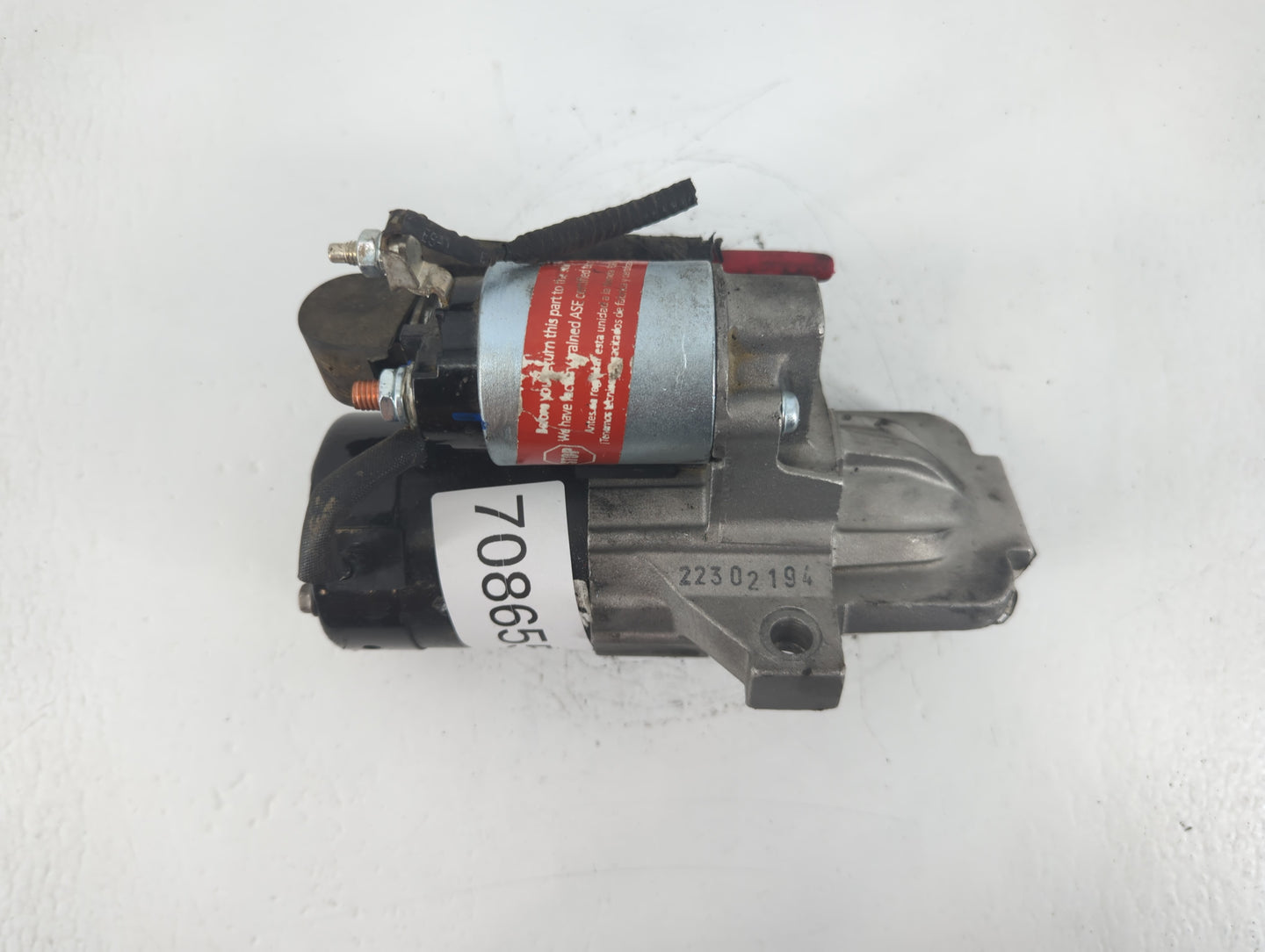 2006-2010 Ford Fusion Car Starter Motor Solenoid OEM P/N:22302194 Fits Fits 2006 2007 2008 2009 2010 OEM Used Auto Parts - O
