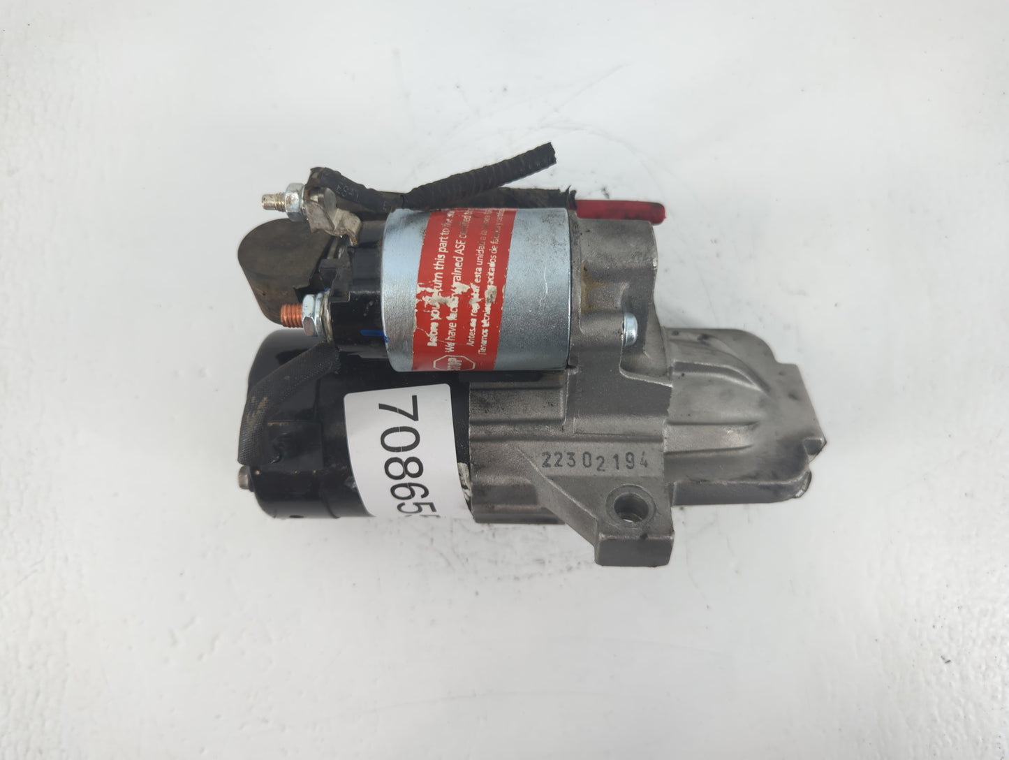 2006-2010 Ford Fusion Car Starter Motor Solenoid OEM P/N:22302194 Fits Fits 2006 2007 2008 2009 2010 OEM Used Auto Parts - O