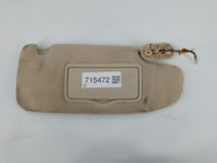 2006-2009 Ford Fusion Sun Visor Shade Replacement Passenger Right Mirror Fits Fits 2006 2007 2008 2009 OEM Used Auto Parts -