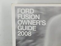 2008 Ford Fusion Owners Manual Book Guide OEM Used Auto Parts - Oemusedautoparts1.com