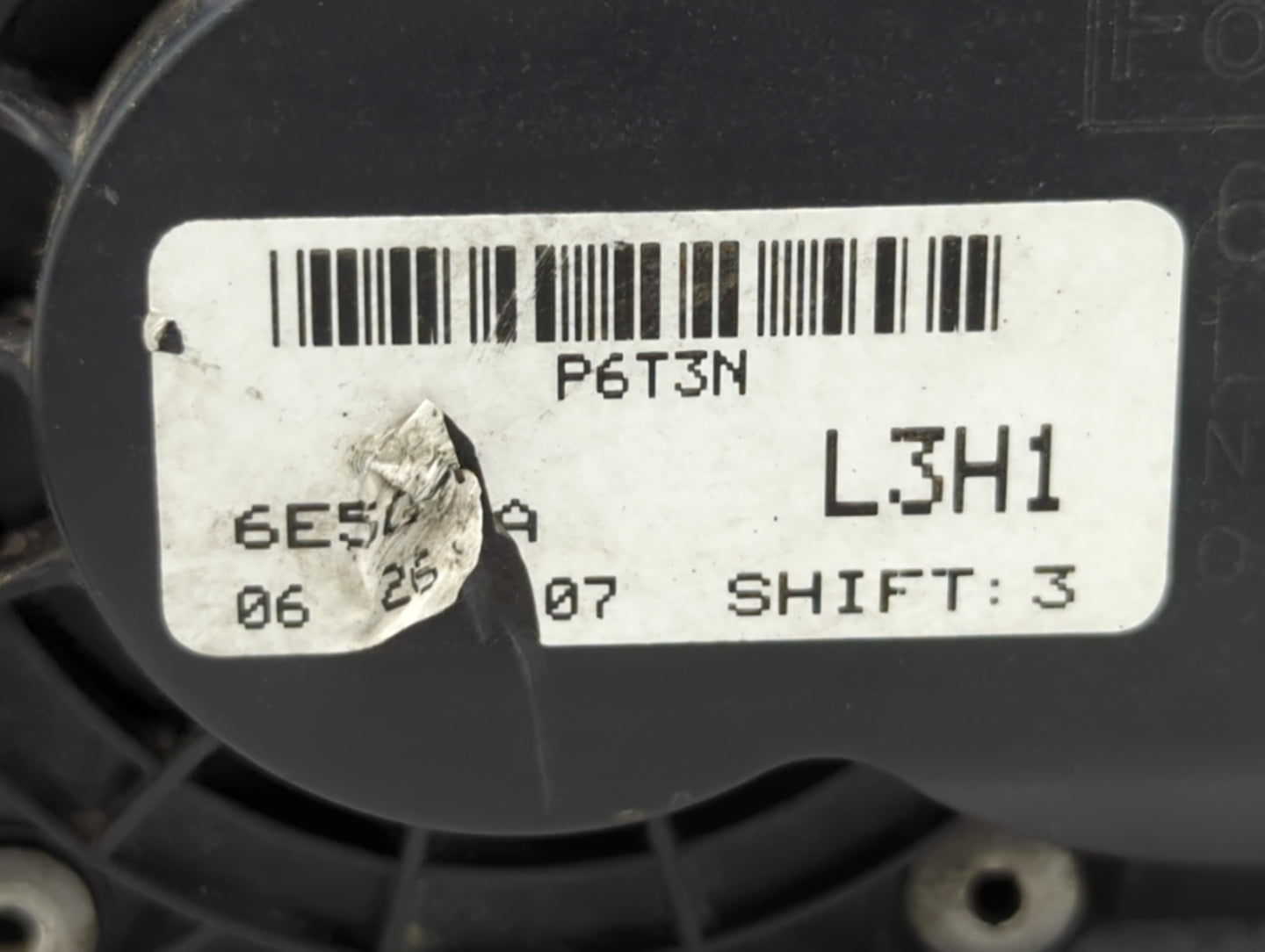2006-2009 Ford Fusion Throttle Body P/N:P6T3N Fits Fits 2006 2007 2008 2009 OEM Used Auto Parts - Oemusedautoparts1.com