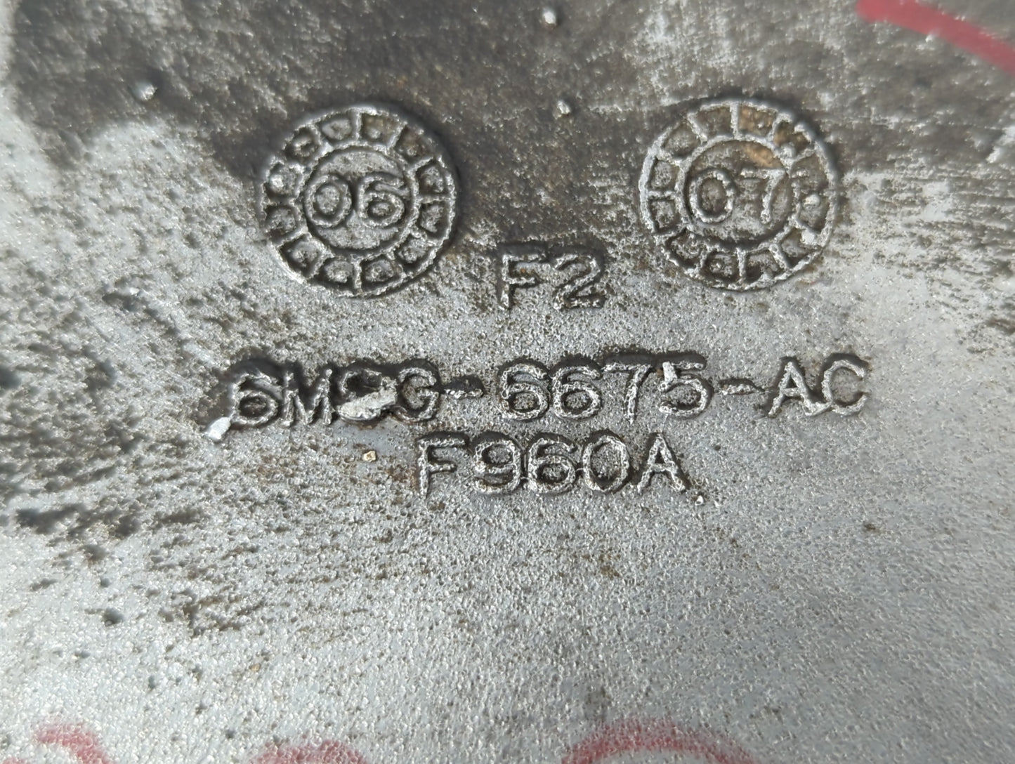 2006-2009 Ford Fusion Throttle Body P/N:F960A 6M9G-6675-AC Fits Fits 2006 2007 2008 2009 OEM Used Auto Parts - Oemusedautopa