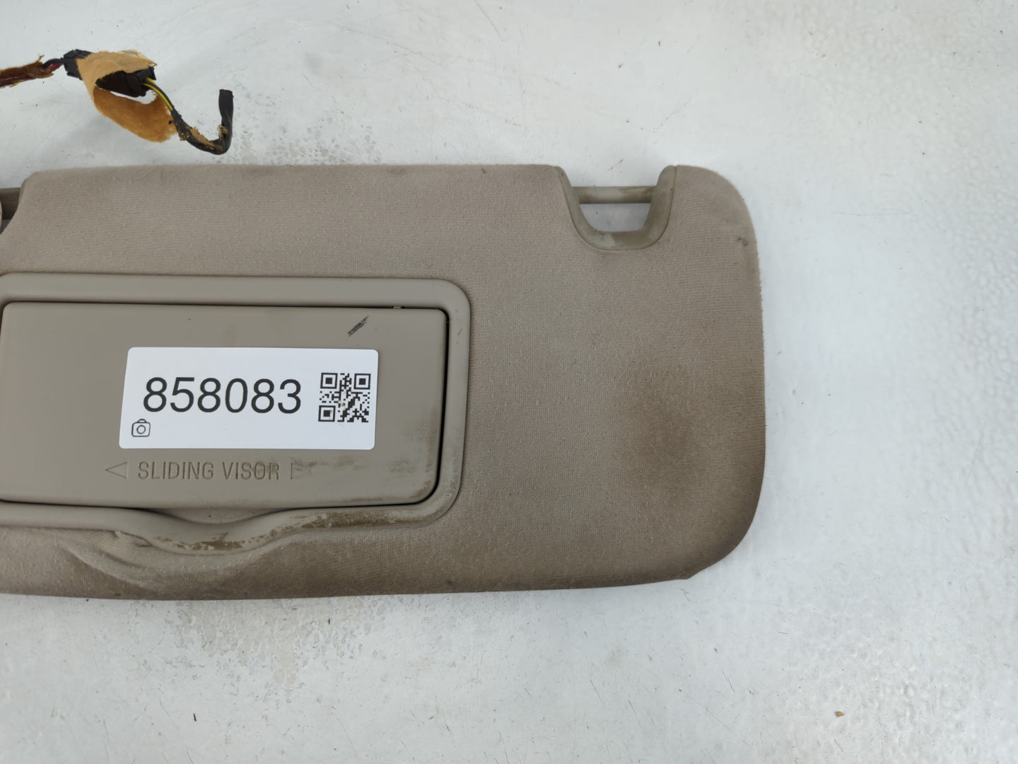 2006-2009 Ford Fusion Sun Visor Shade Replacement Driver Left Mirror Fits Fits 2006 2007 2008 2009 OEM Used Auto Parts - Oem