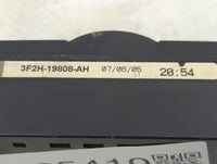2005-2009 Ford Mustang Climate Control Module Temperature AC/Heater Replacement P/N:3F2H-19808-AH Fits OEM Used Auto Parts -