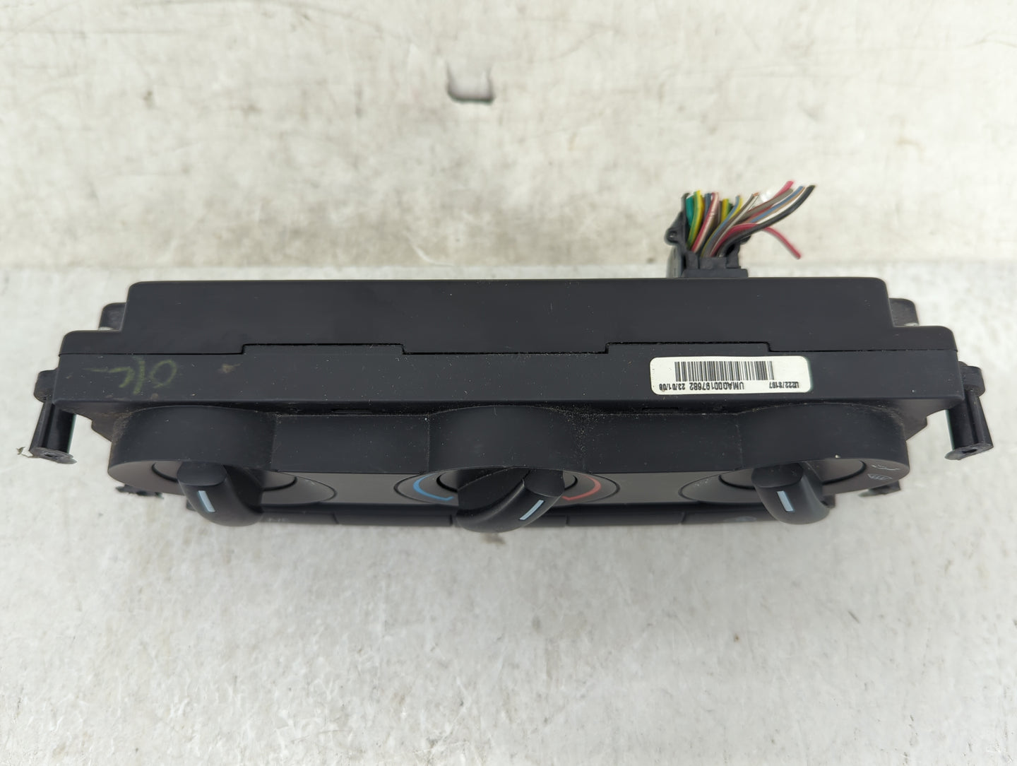 2005-2009 Ford Mustang Climate Control Module Temperature AC/Heater Replacement Fits Fits 2005 2006 2007 2008 2009 OEM Used 