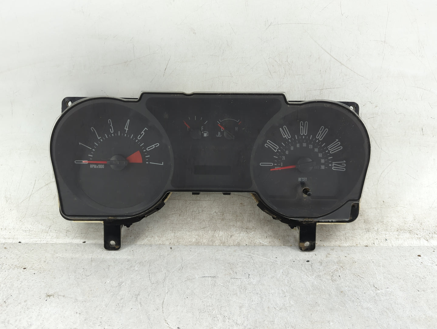 2007-2009 Ford Mustang Instrument Cluster Speedometer Gauges P/N:7R33-10849-AC 6110348 Fits Fits 2007 2008 2009 OEM Used Aut