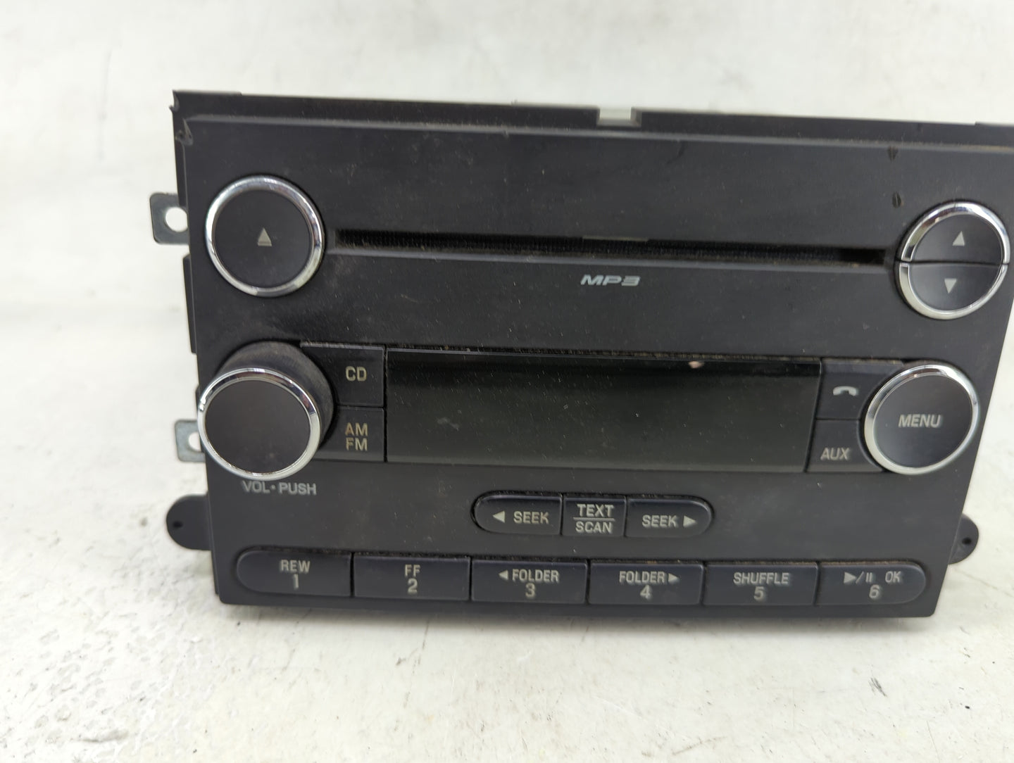 2008-2009 Ford Mustang Radio AM FM Cd Player Receiver Replacement P/N:8R3T-18C869-AG 9R3T-18C869-AA Fits Fits 2008 2009 OEM 