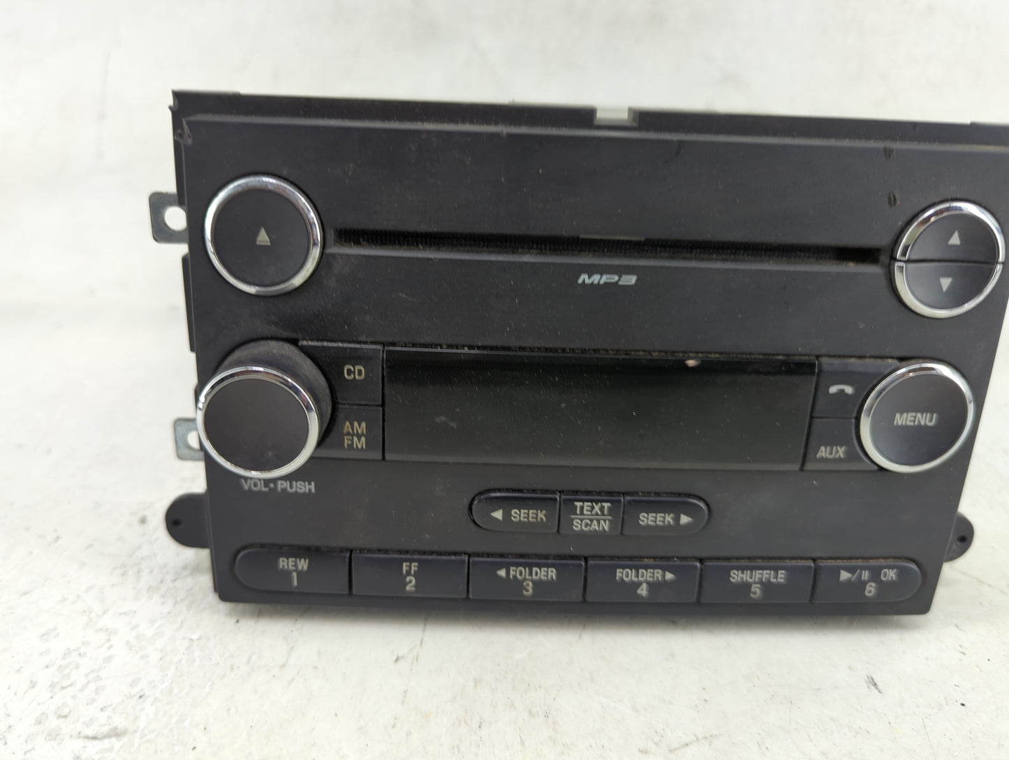 2008-2009 Ford Mustang Radio AM FM Cd Player Receiver Replacement P/N:8R3T-18C869-AG 9R3T-18C869-AA Fits Fits 2008 2009 OEM 