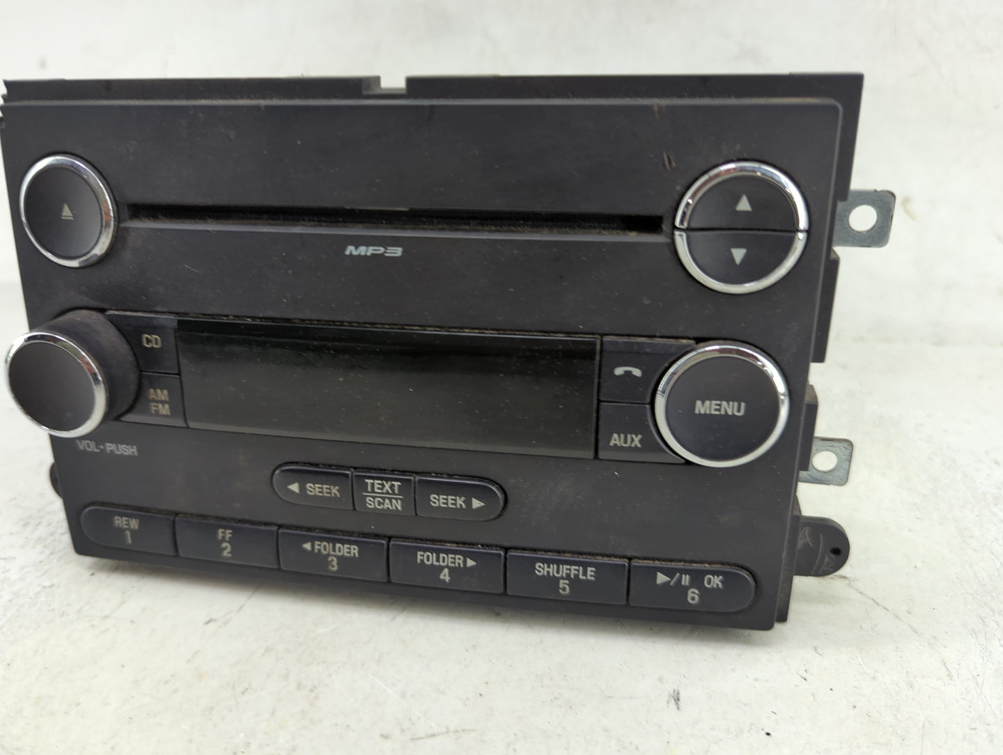 2008-2009 Ford Mustang Radio AM FM Cd Player Receiver Replacement P/N:8R3T-18C869-AG 9R3T-18C869-AA Fits Fits 2008 2009 OEM 