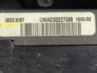 2005-2009 Ford Mustang Climate Control Module Temperature AC/Heater Replacement P/N:UMAQ00227098 U222/8197 Fits OEM Used Aut