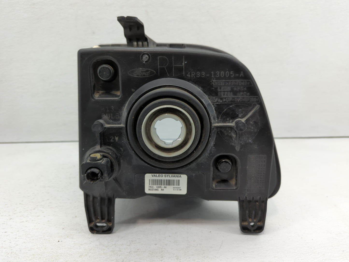 2007-2009 Ford Mustang Driver Left Oem Head Light Headlight Lamp - Oemusedautoparts1.com
