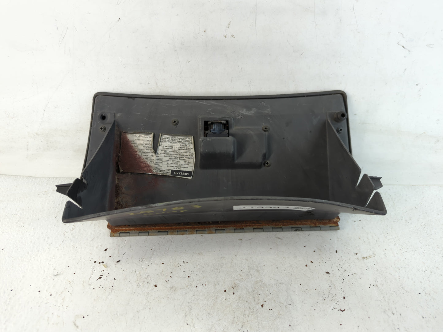 2008 Ford Mustang Passenger Glove Box Door Storage Compartment Black - Oemusedautoparts1.com