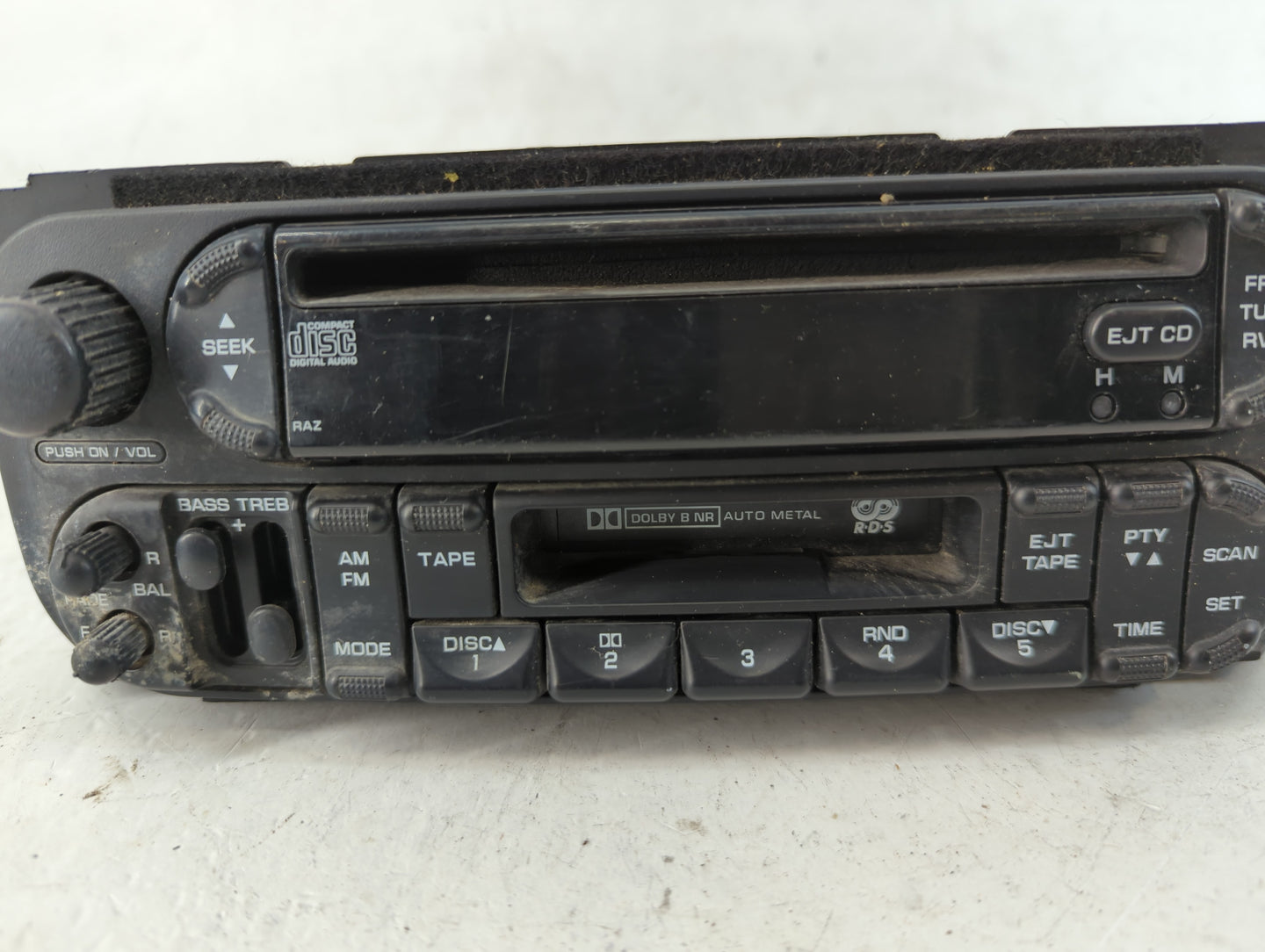 2008-2009 Ford Mustang Radio AM FM Cd Player Receiver Replacement Fits Fits 2008 2009 2010 OEM Used Auto Parts - Oemusedauto