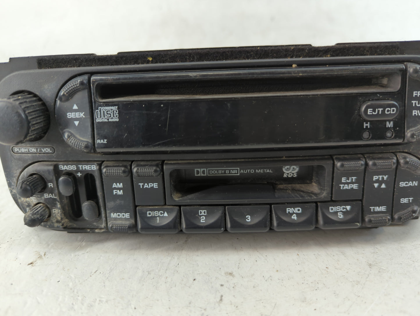 2008-2009 Ford Mustang Radio AM FM Cd Player Receiver Replacement Fits Fits 2008 2009 2010 OEM Used Auto Parts - Oemusedauto
