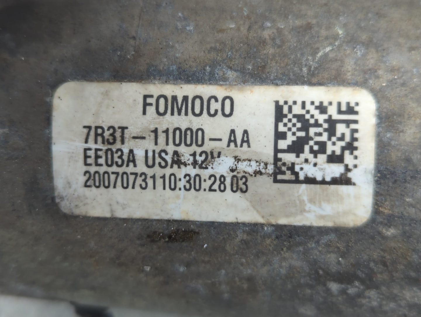 2005-2010 Ford Mustang Car Starter Motor Solenoid OEM P/N:7R3T-11000-AA Fits Fits 2005 2006 2007 2008 2009 2010 OEM Used Aut