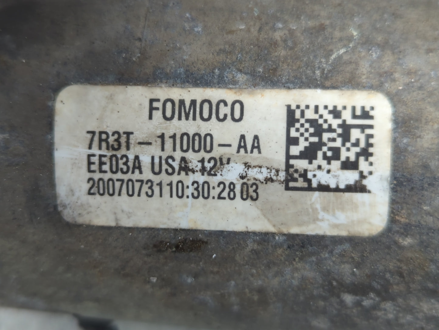 2005-2010 Ford Mustang Car Starter Motor Solenoid OEM P/N:7R3T-11000-AA Fits Fits 2005 2006 2007 2008 2009 2010 OEM Used Aut
