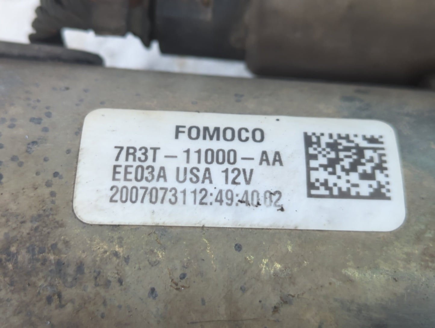 2005-2010 Ford Mustang Car Starter Motor Solenoid OEM P/N:7R3T-11000-AA Fits Fits 2005 2006 2007 2008 2009 2010 OEM Used Aut