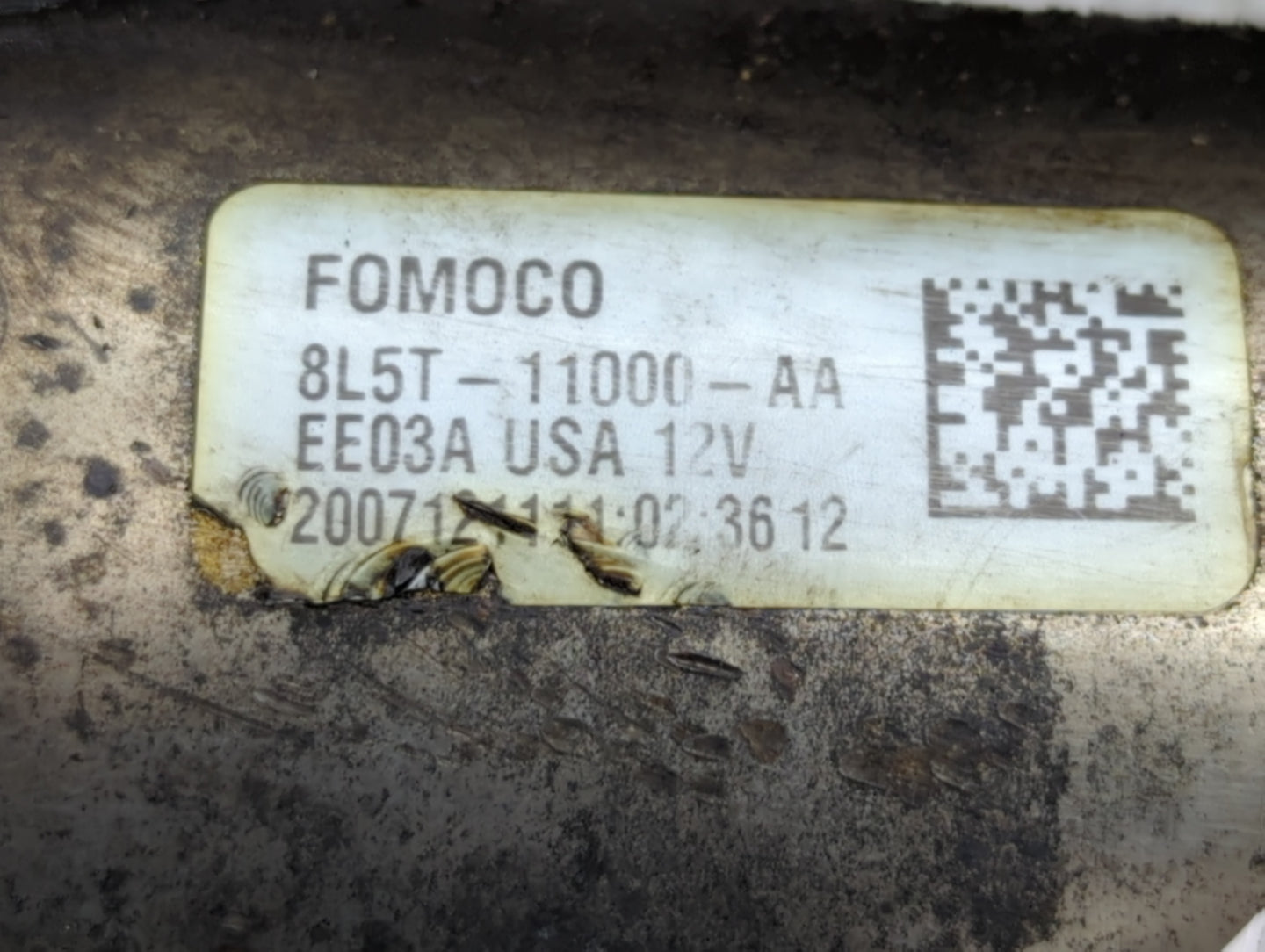 2001-2011 Ford Ranger Car Starter Motor Solenoid OEM P/N:8L5T-11000-AA Fits OEM Used Auto Parts - Oemusedautoparts1.com