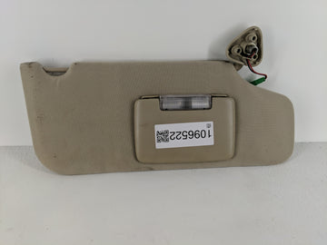 2008-2009 Ford Taurus Sun Visor Shade Replacement Passenger Right Mirror Fits Fits 2008 2009 OEM Used Auto Parts