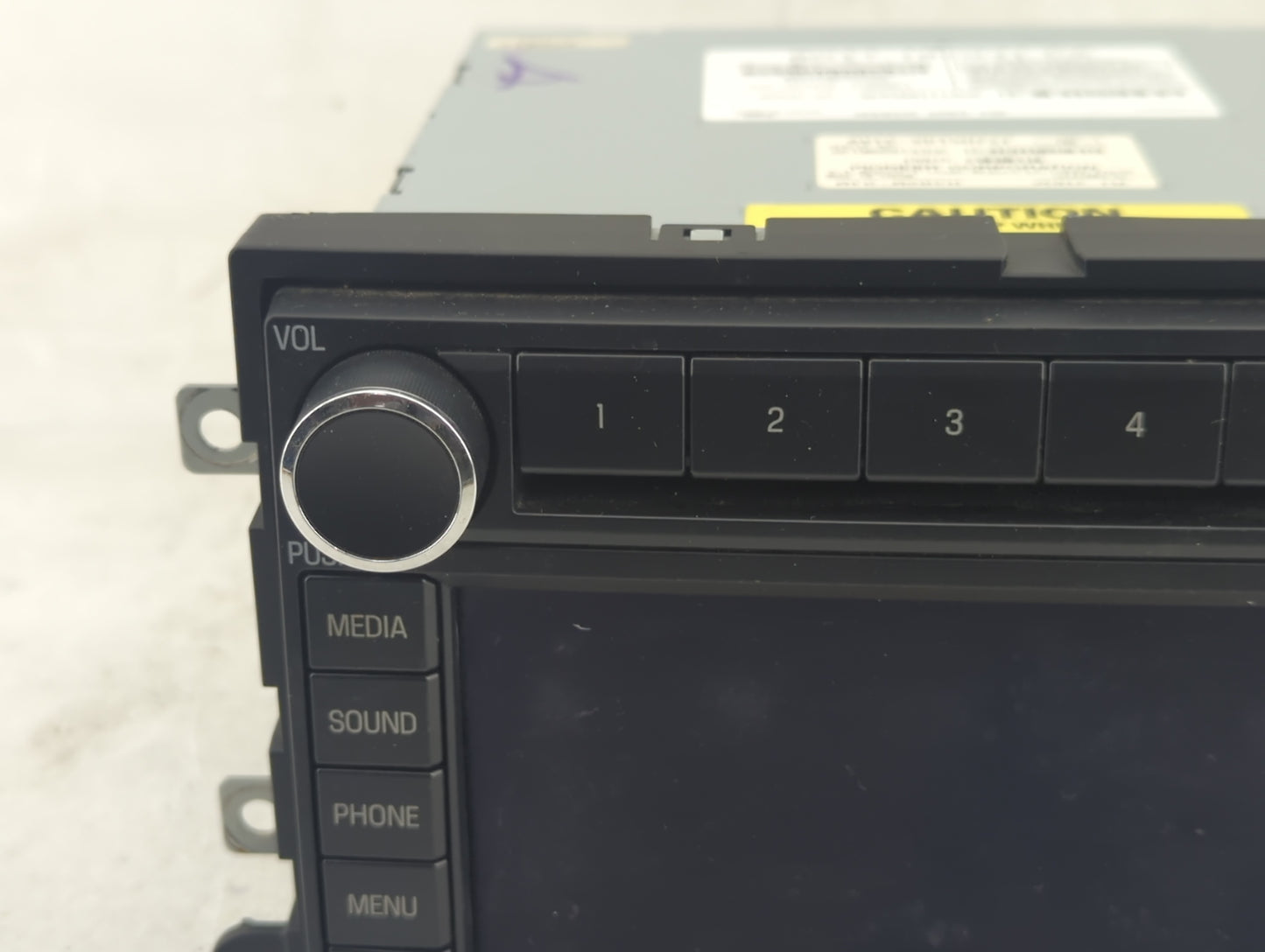 2008-2009 Ford Taurus Radio AM FM Cd Player Receiver Replacement P/N:8G1T-18K931-CA Fits Fits 2008 2009 OEM Used Auto Parts 