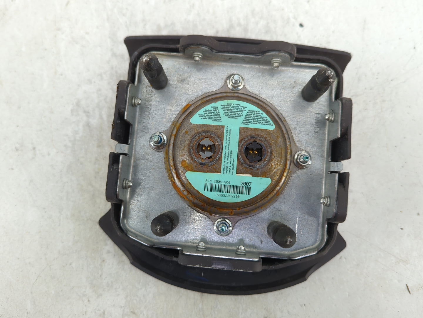 2008-2009 Ford Taurus Air Bag Driver Left Steering Wheel Mounted Fits Fits 2008 2009 OEM Used Auto Parts - Oemusedautoparts1