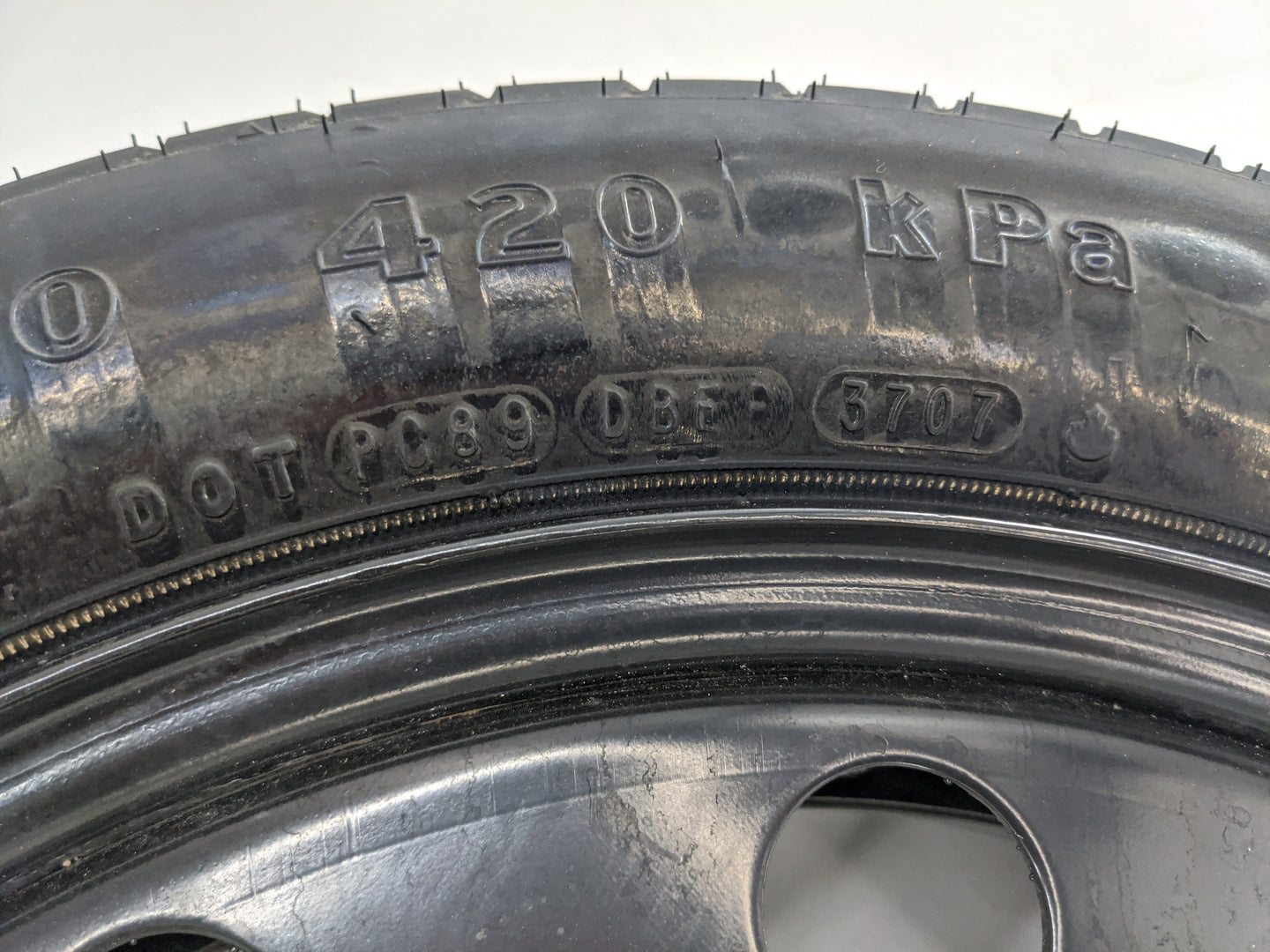 2008-2019 Ford Taurus Spare Donut Tire Wheel Rim Oem - Oemusedautoparts1.com