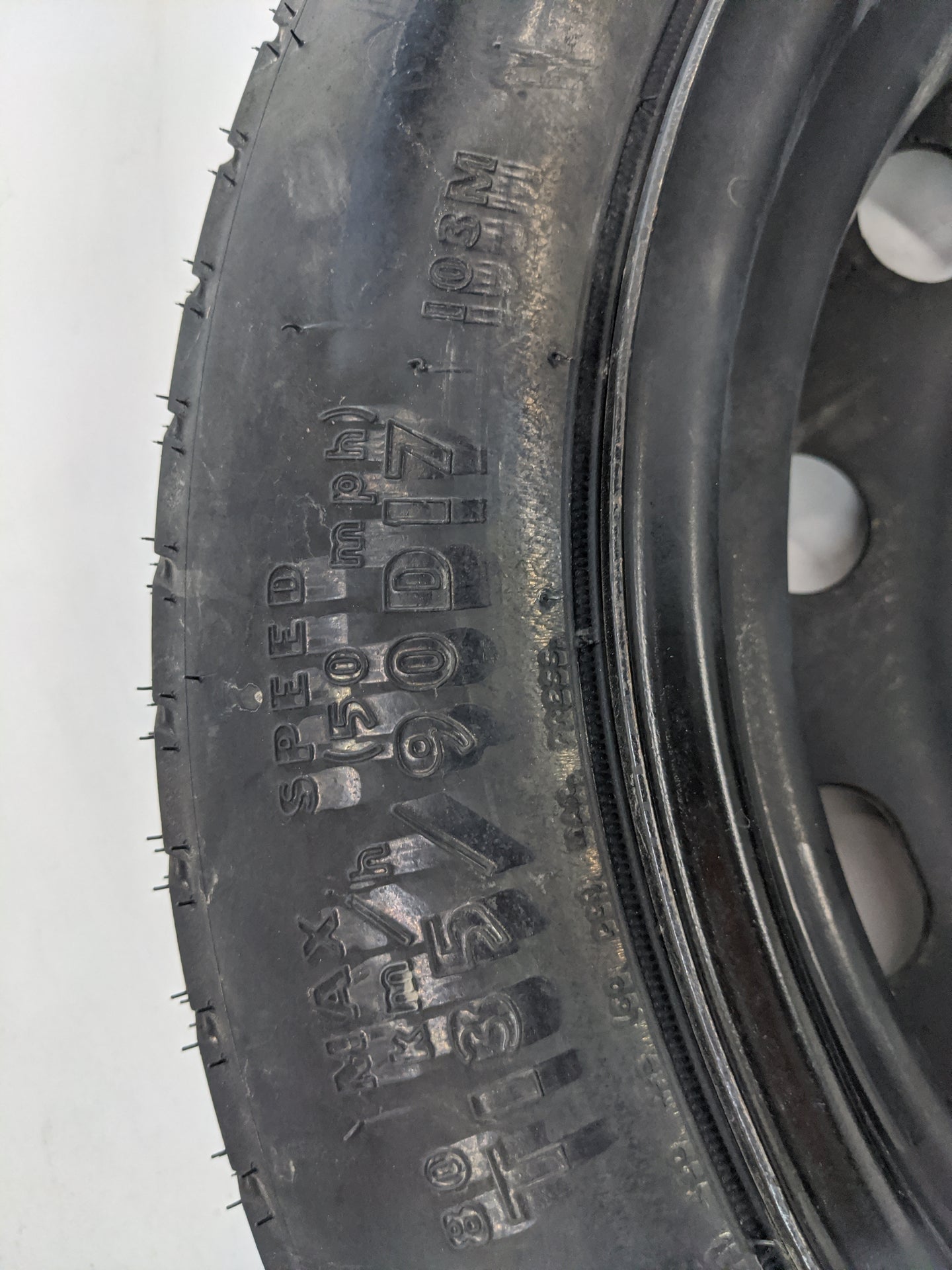 2008-2019 Ford Taurus Spare Donut Tire Wheel Rim Oem - Oemusedautoparts1.com