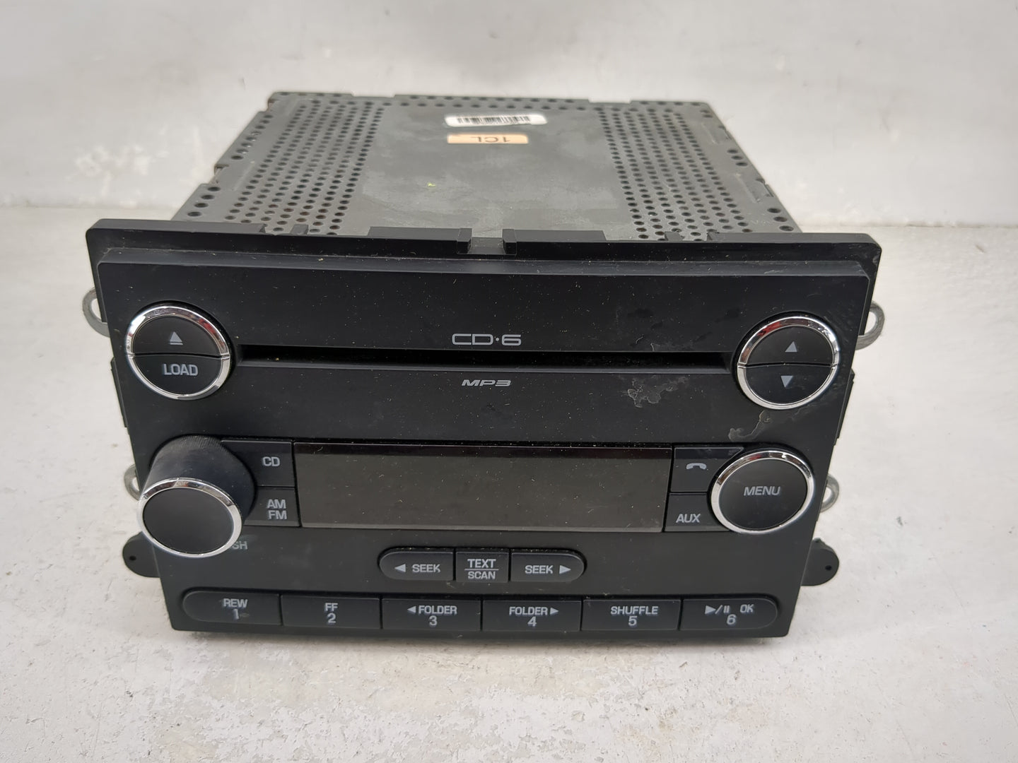 2008-2009 Ford Taurus Radio AM FM Cd Player Receiver Replacement P/N:8G1T18C815JB 28129520 Fits Fits 2008 2009 OEM Used Auto