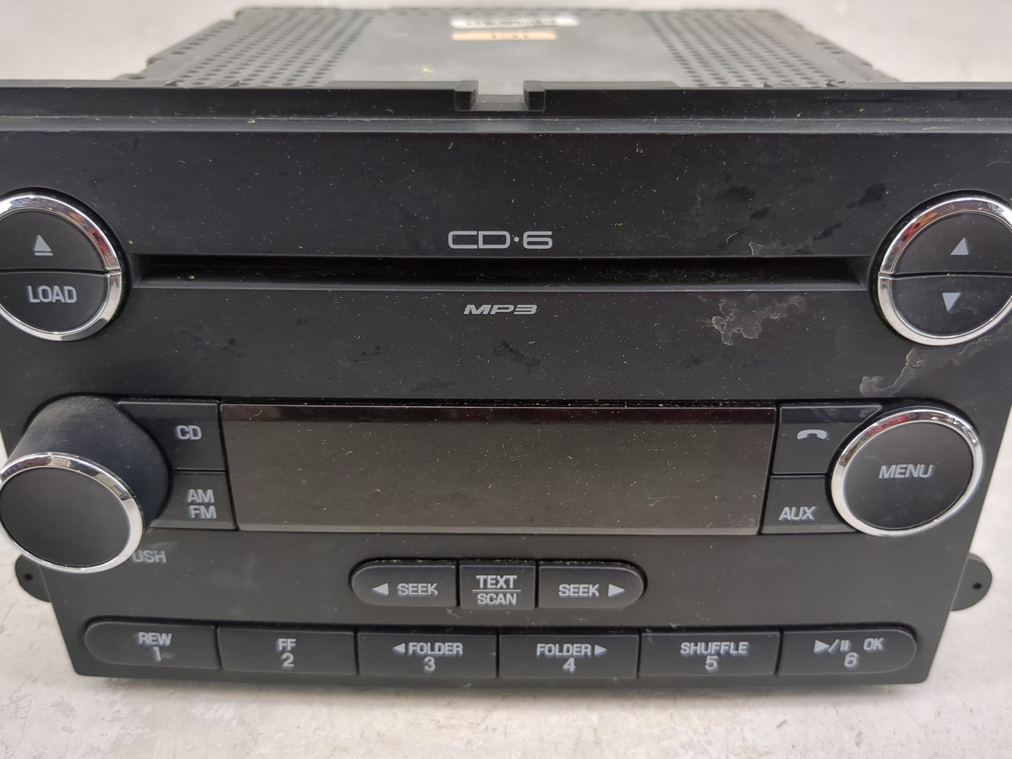 2008-2009 Ford Taurus Radio AM FM Cd Player Receiver Replacement P/N:8G1T18C815JB 28129520 Fits Fits 2008 2009 OEM Used Auto