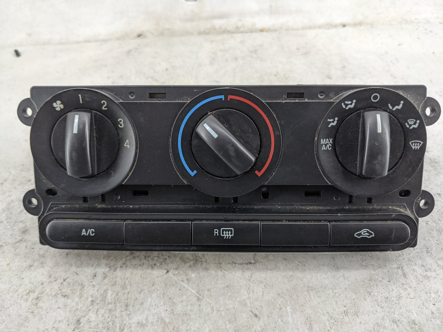 2008-2009 Ford Taurus Climate Control Module Temperature AC/Heater Replacement P/N:8G13-19980-DZ07A Fits Fits 2008 2009 OEM 