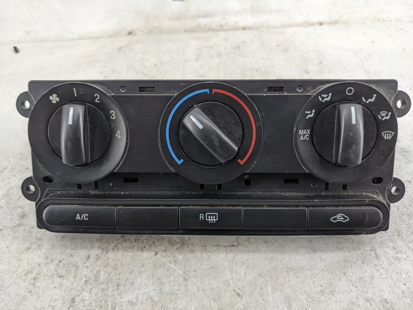 2008-2009 Ford Taurus Climate Control Module Temperature AC/Heater Replacement P/N:8G13-19980-DZ07A Fits Fits 2008 2009 OEM 