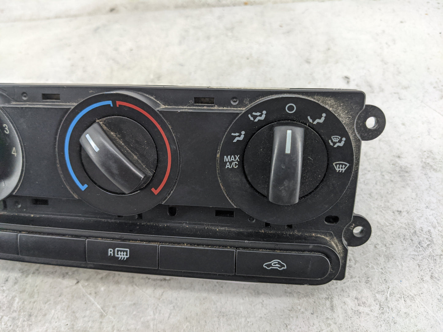 2008-2009 Ford Taurus Climate Control Module Temperature AC/Heater Replacement P/N:8G13-19980-DZ07A Fits Fits 2008 2009 OEM 