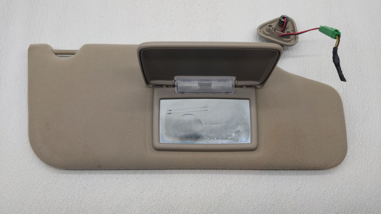 2008-2009 Ford Taurus Sun Visor Shade Replacement Passenger Right Mirror Fits Fits 2008 2009 OEM Used Auto Parts - Oemusedau
