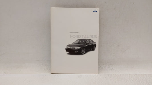 2008 Ford Taurus Owners Manual Book Guide OEM Used Auto Parts - Oemusedautoparts1.com