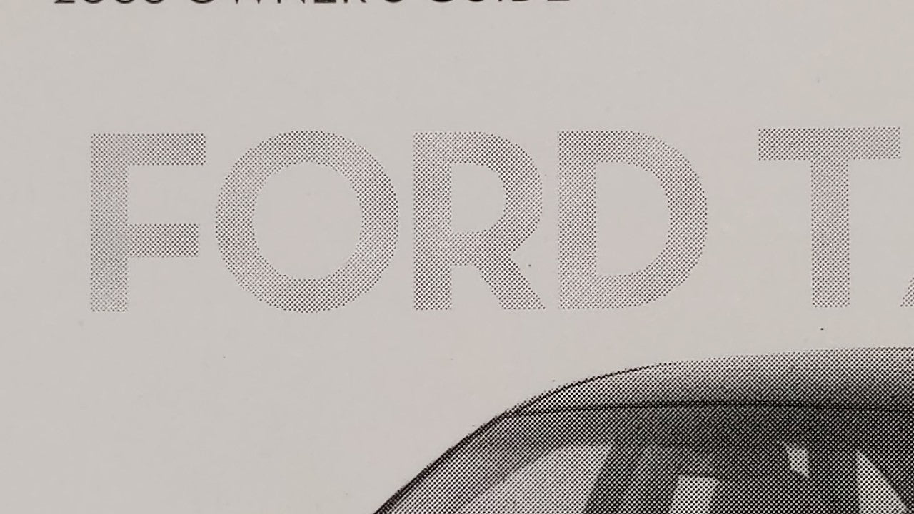 2008 Ford Taurus Owners Manual Book Guide OEM Used Auto Parts - Oemusedautoparts1.com