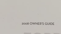 2008 Ford Taurus Owners Manual Book Guide OEM Used Auto Parts - Oemusedautoparts1.com