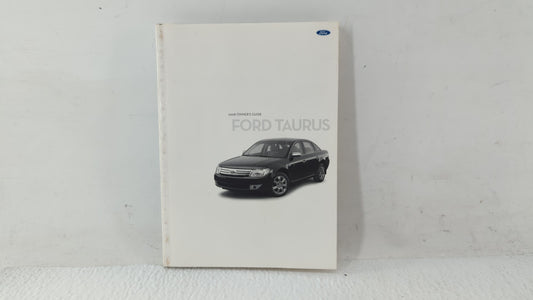 2008 Ford Taurus Owners Manual Book Guide OEM Used Auto Parts - Oemusedautoparts1.com